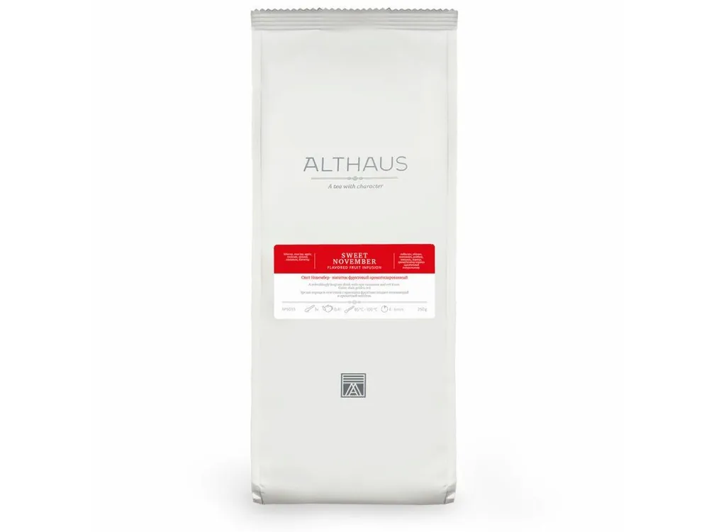 Althaus fruit loose tea - Sweet November Loose Tea 250g
