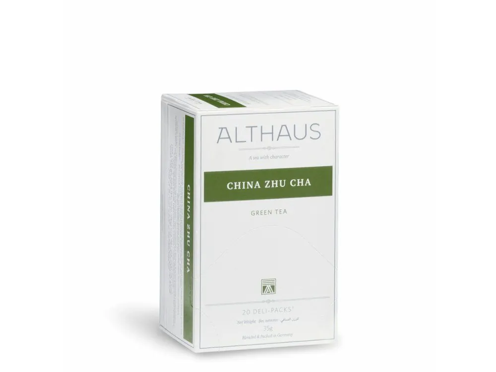 Althaus green tea - China Zhu Cha Deli Pack 35g