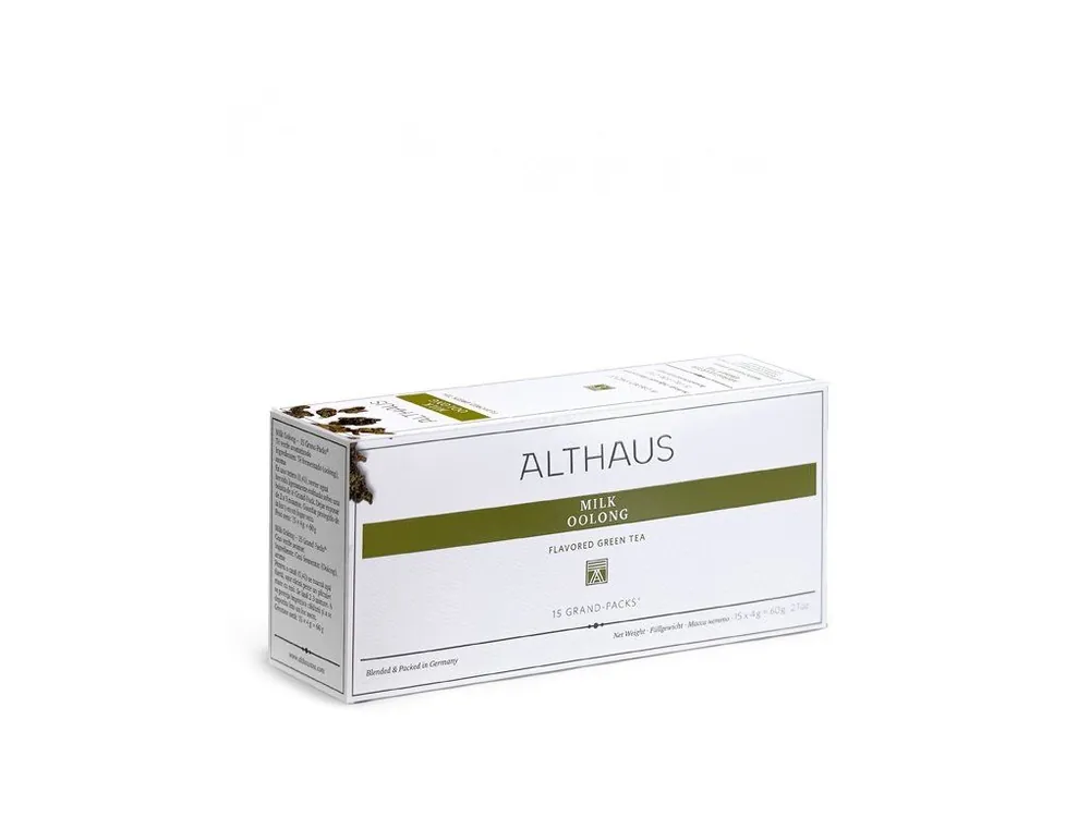 Althaus green tea - Milk Oolong Grand Pack 60g