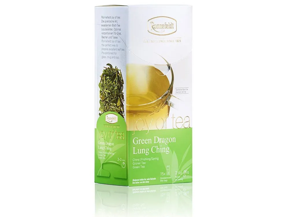 Ronnefeldt Joy of Tea Green Dragon Lung Ching 15 bags