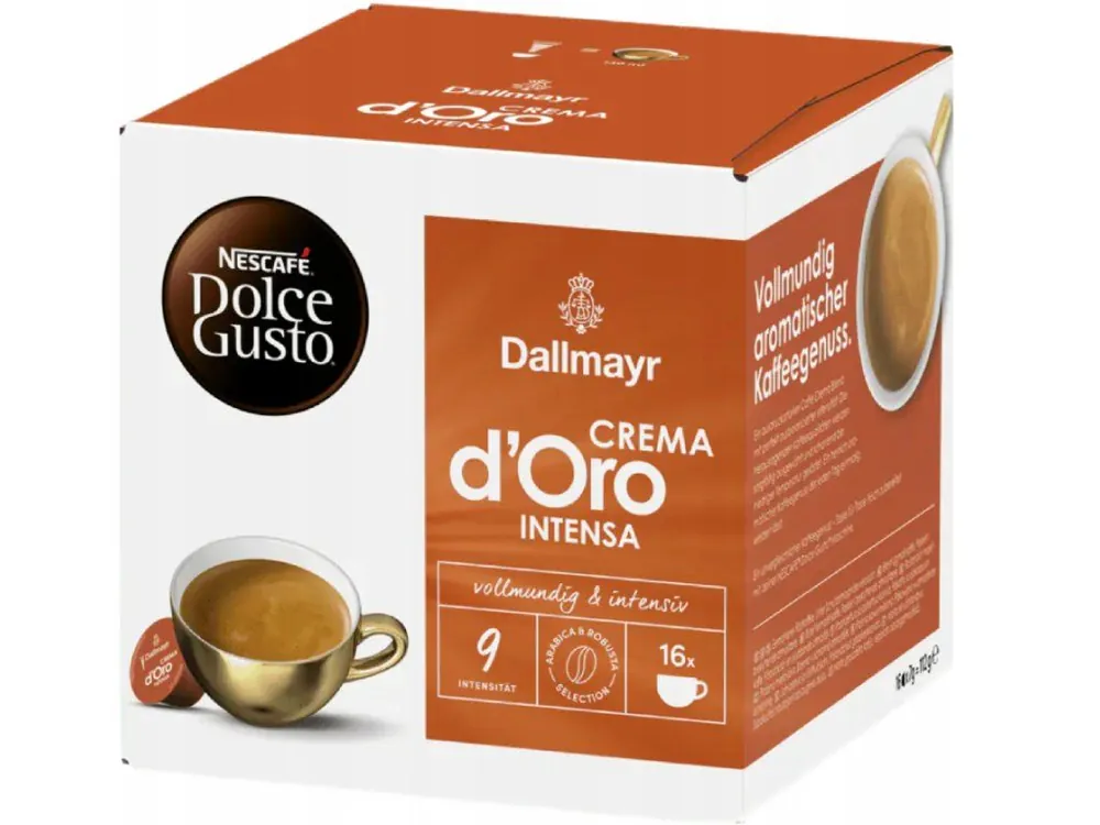 Dallmayr Crema D‘Oro Intensa capsules for Dolce Gusto 16 pcs