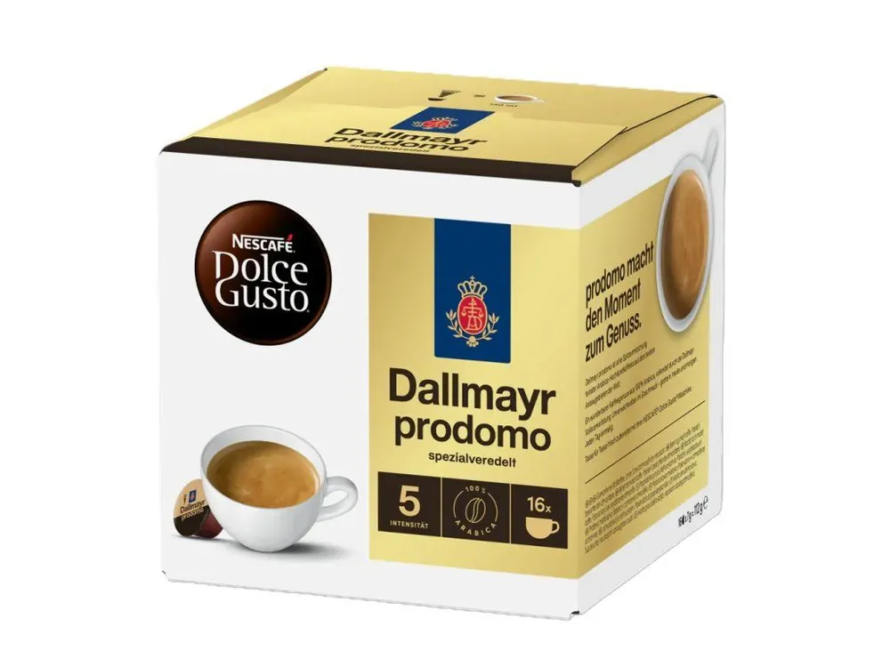 Dallmayr Prodomo capsules for Dolce Gusto 16 pcs