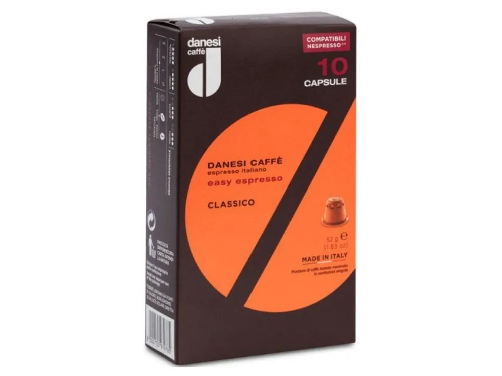 Danesi caffe Classico capsules for Nespresso® 10 pieces