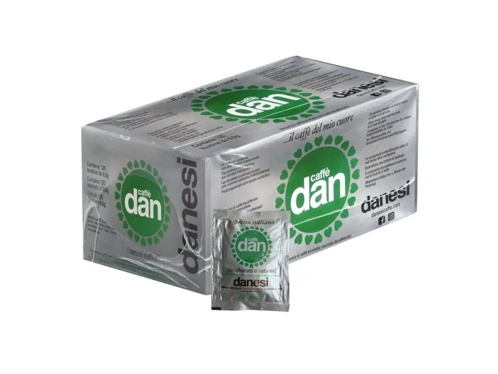 Danesi Caffe Dan Decaffeinated ground coffee 120x6.5g
