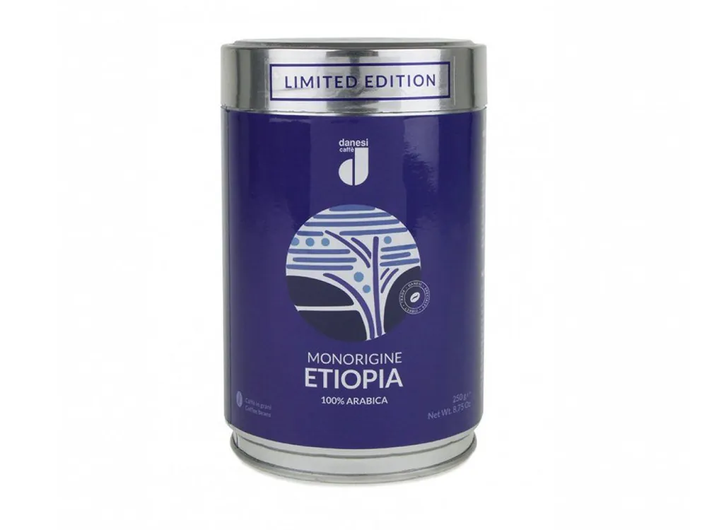 Danesi caffe Ethiopia Monorigine can 250 g ground coffee