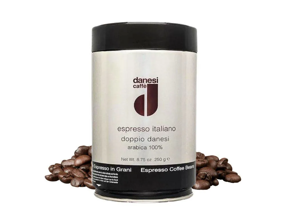 Danesi Doppio Coffee beans can 250g