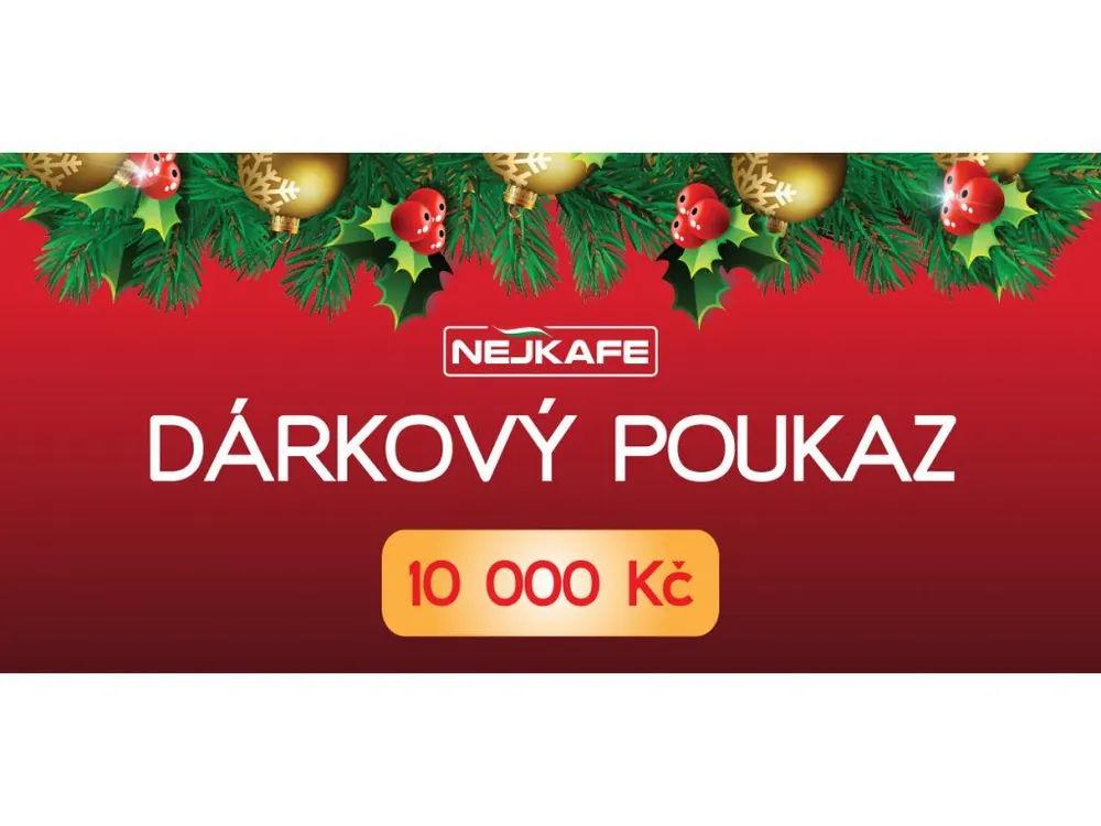 Gift voucher worth CZK 10,000