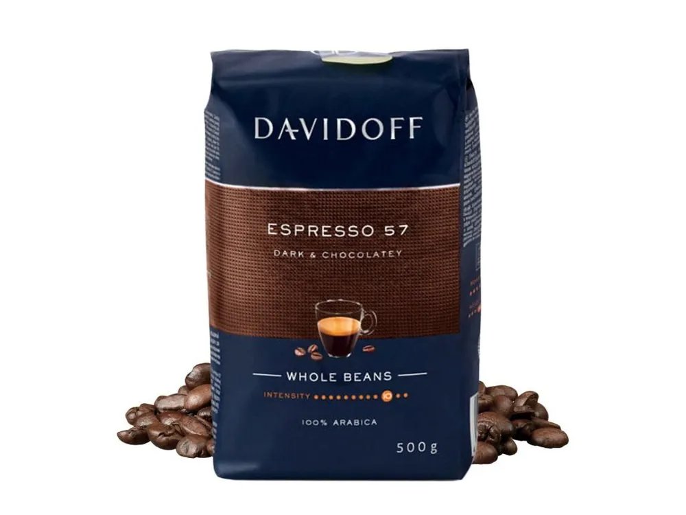 Davidoff Espresso 57 Dark & Chocolatey Coffee beans 500 g