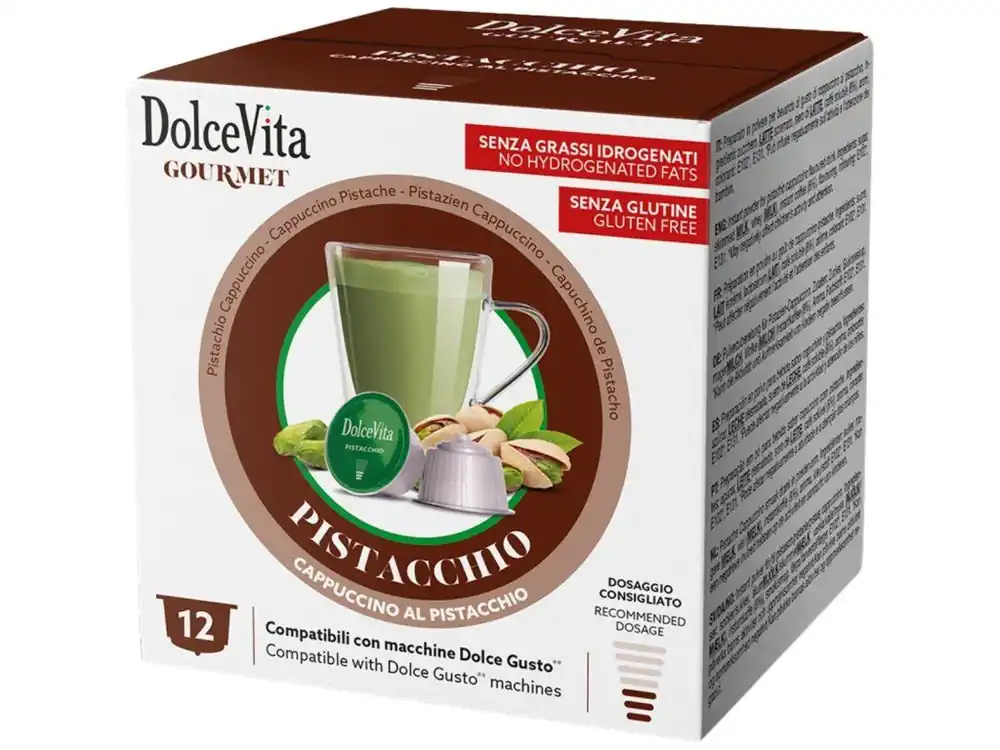 Dolce Vita Cappuccino Pistachio for Dolce Gusto 12 capsules