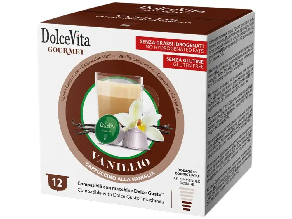 Dolce Vita Cappuccino Vanilla for Dolce Gusto 12 capsules