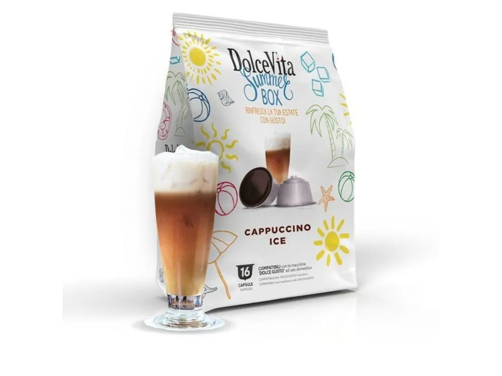 Dolce Vita Iced Cappuccino Frappe to Dolce Gusto 16 capsules