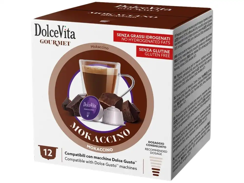 Dolce Vita Mokaccino cappuccino with chocolate for Dolce Gusto 12 capsules