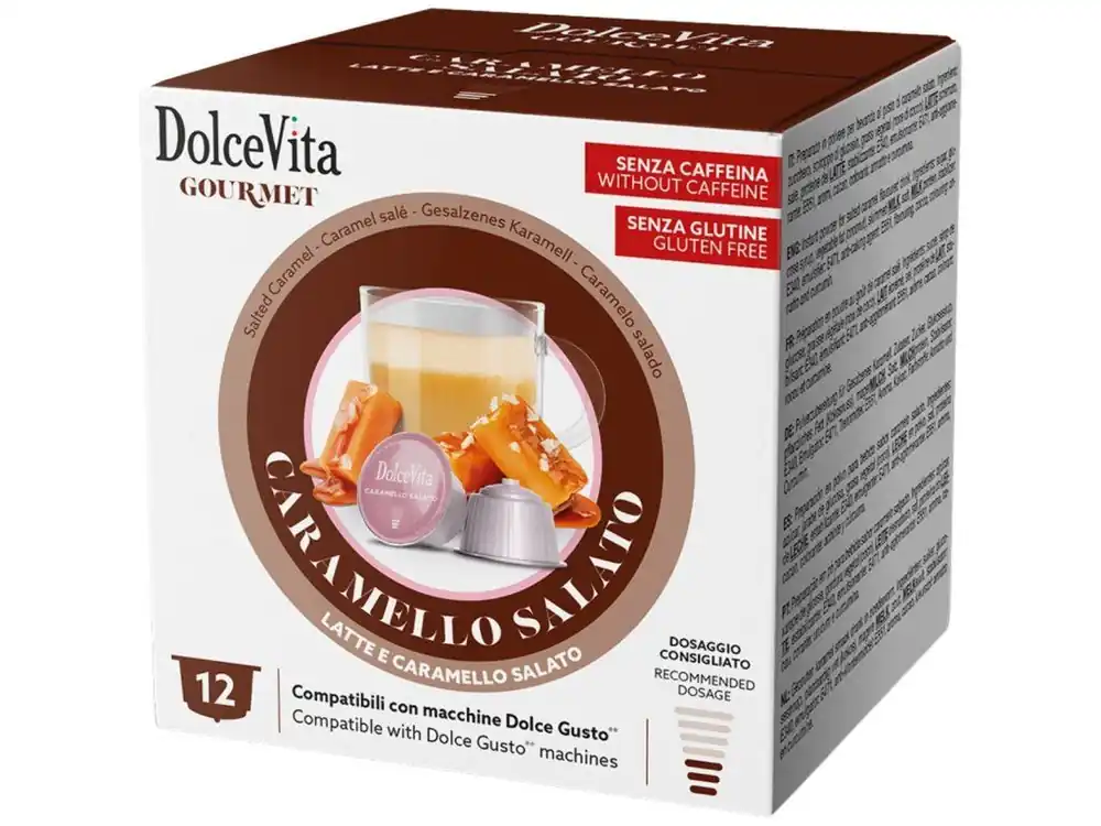 Dolce Vita Salted Caramel for Dolce Gusto 12 capsules