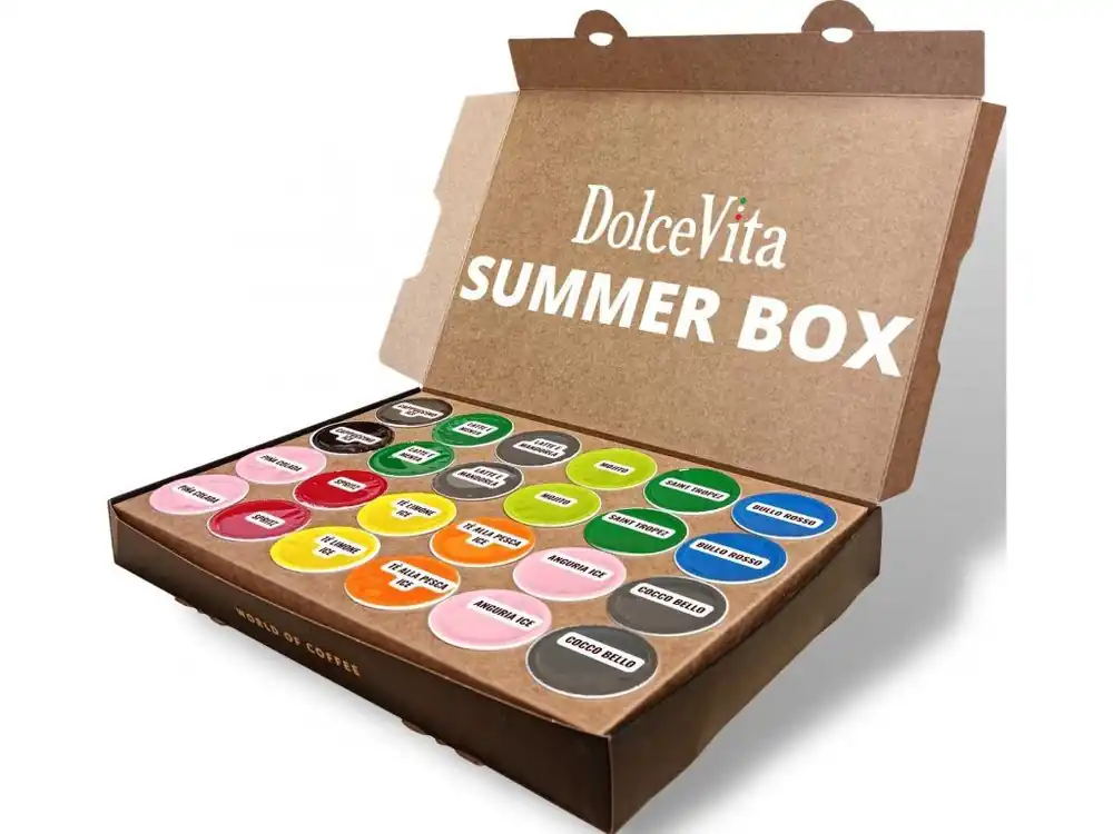 Dolce Vita Summer Box Kit Ice drinks to Dolce Gusto 24 pieces