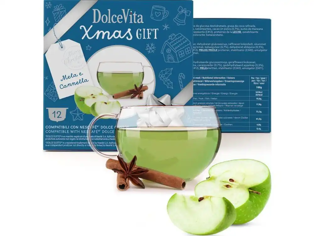Dolce Vita Green APPLE with cinnamon capsules for dolce Gusto 12 pcs