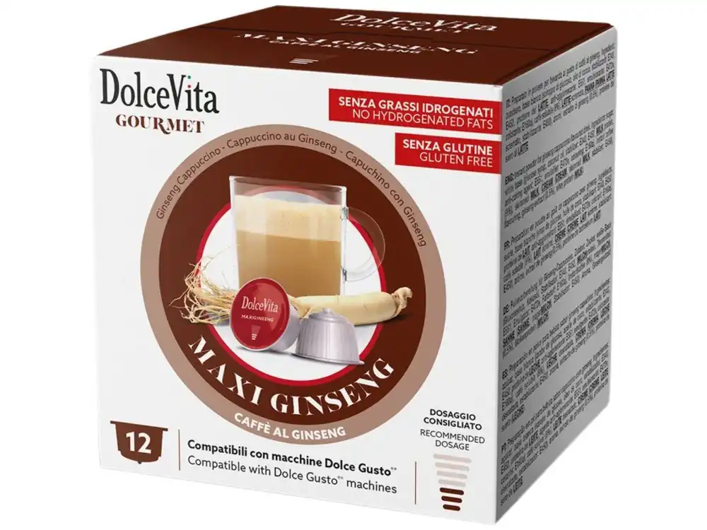 Dolce Vita Ginseng Coffee Maxi for Dolce Gusto 12 capsules
