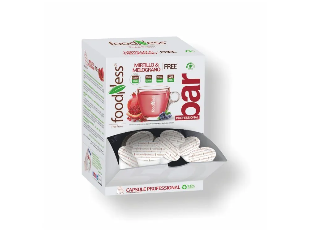 FoodNess tea Pomegranate and blueberry for Dolce Gusto 50 capsules