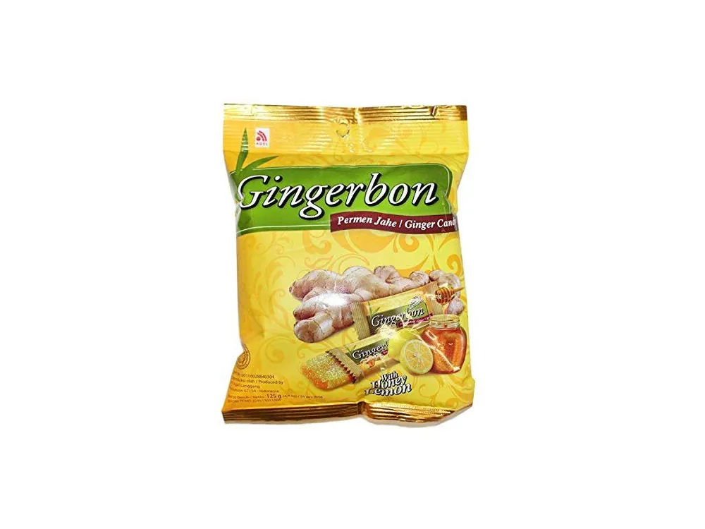 Gingerbon ginger candies with honey and lemon 125g