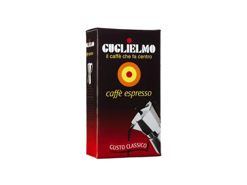 Guglielmo caffé espresso ground coffee 250 g