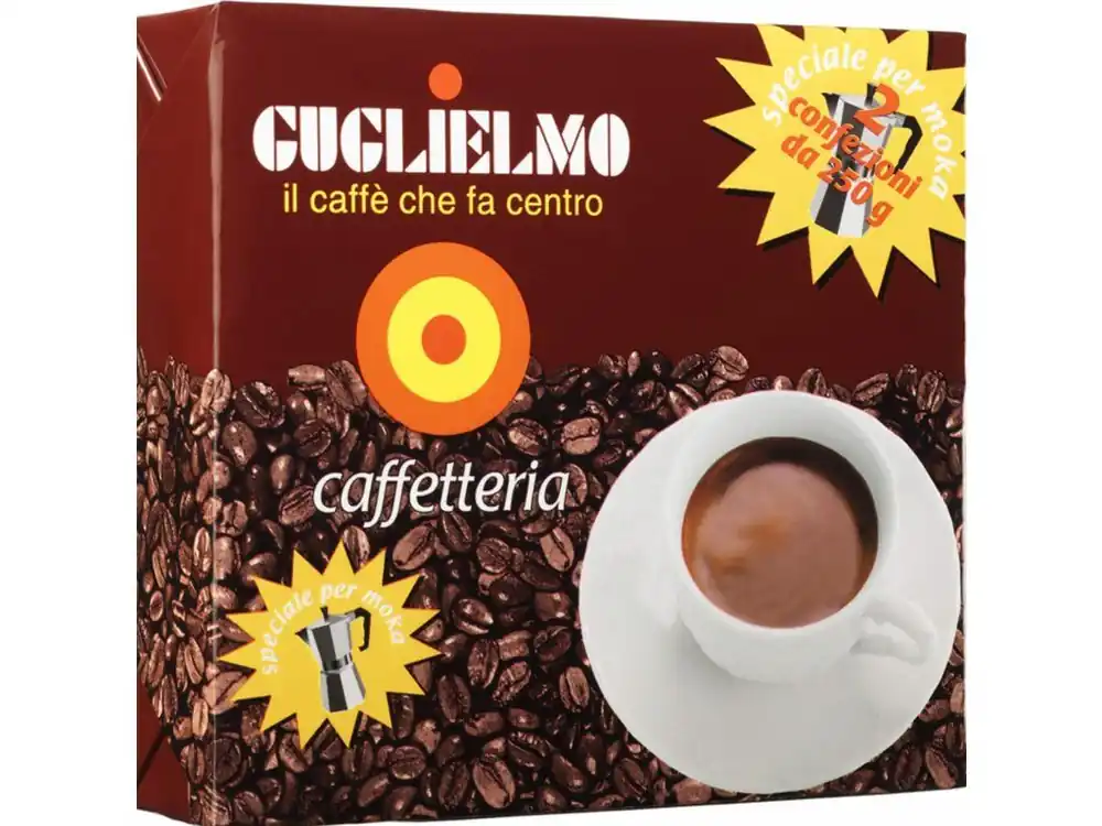 Guglielmo Caffeteria ground 2 x 250 g