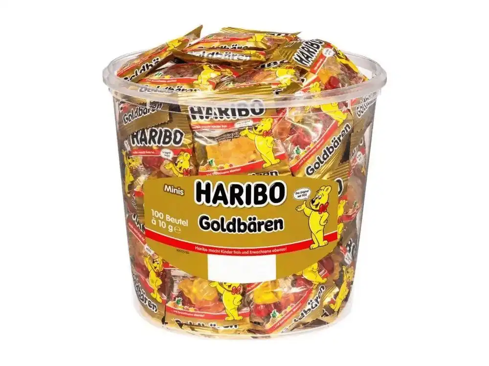 Haribo teddy bears small bags 9.8g 100 pcs