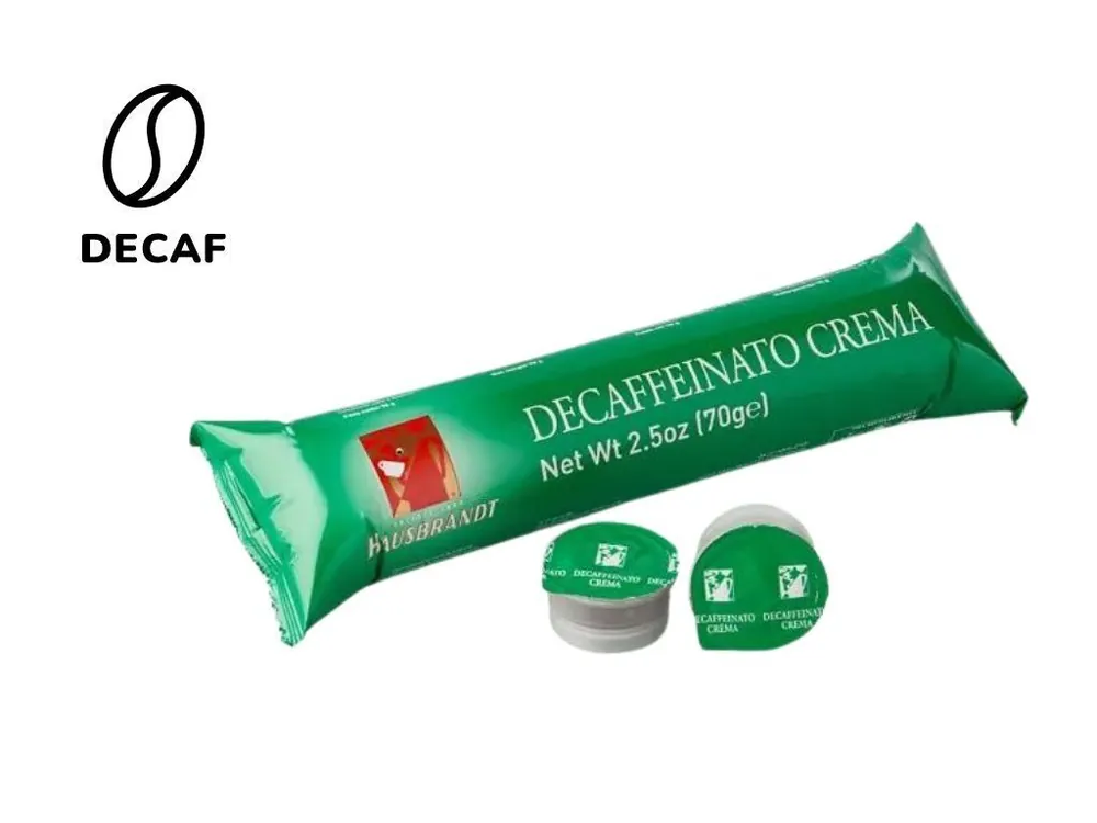 Hausbrandt Decaffeinato Crema Decaffeinated coffee capsules 10 pcs
