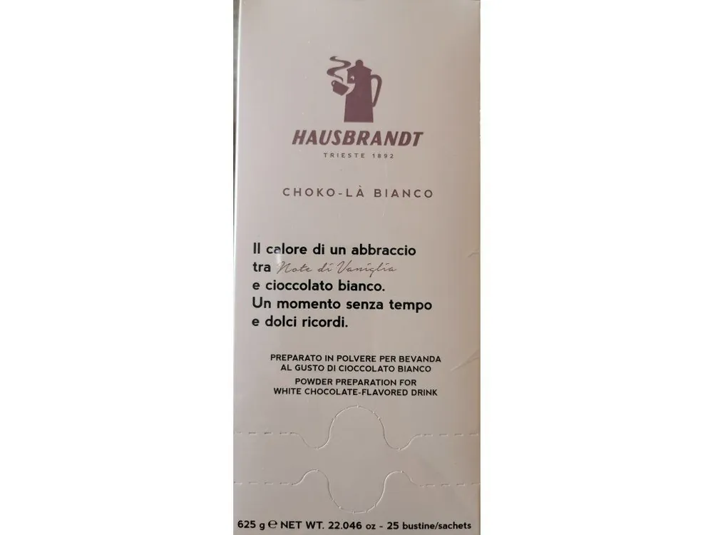 Hausbrandt Choko-La, white chocolate drink 625g