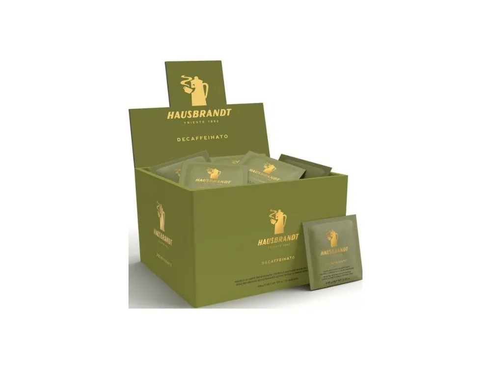 Hausbrandt coffee ESE PODs Decaffeinato Decaffeinated BOX 72 pcs
