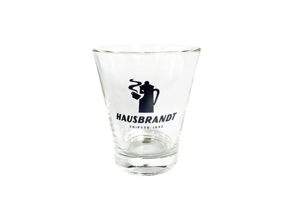 Hausbrandt water glass for coffee 1pc 80 ml