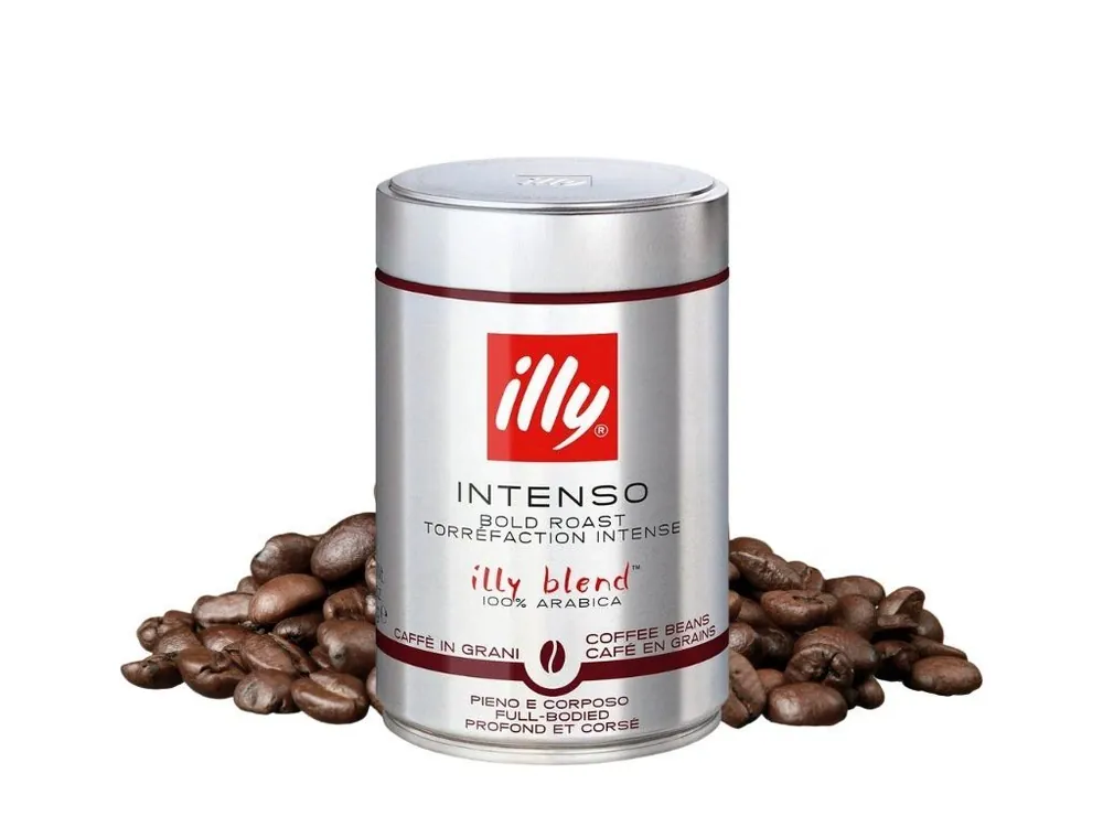 Illy Dark Intenso Arabica Coffee beans 250g