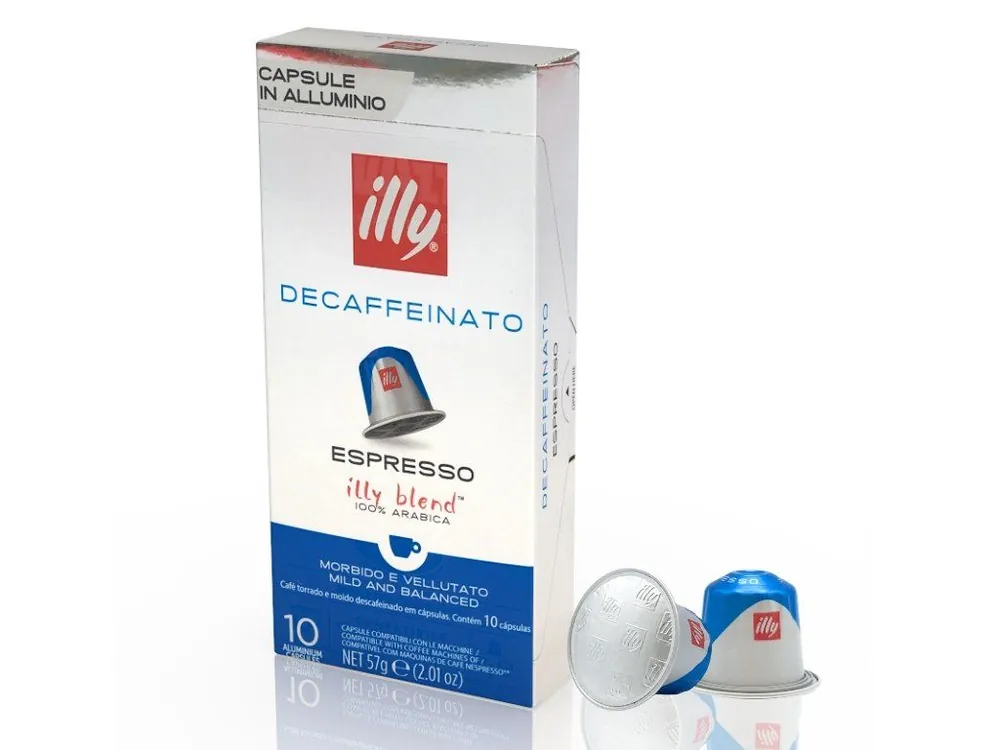 Illy Decaffeinato decaffeinated capsules For Nespresso 10 pcs