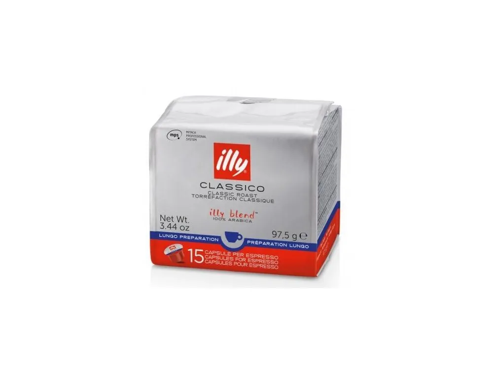 Illy espresso LUNGO 15 pcs Mitaca MPS