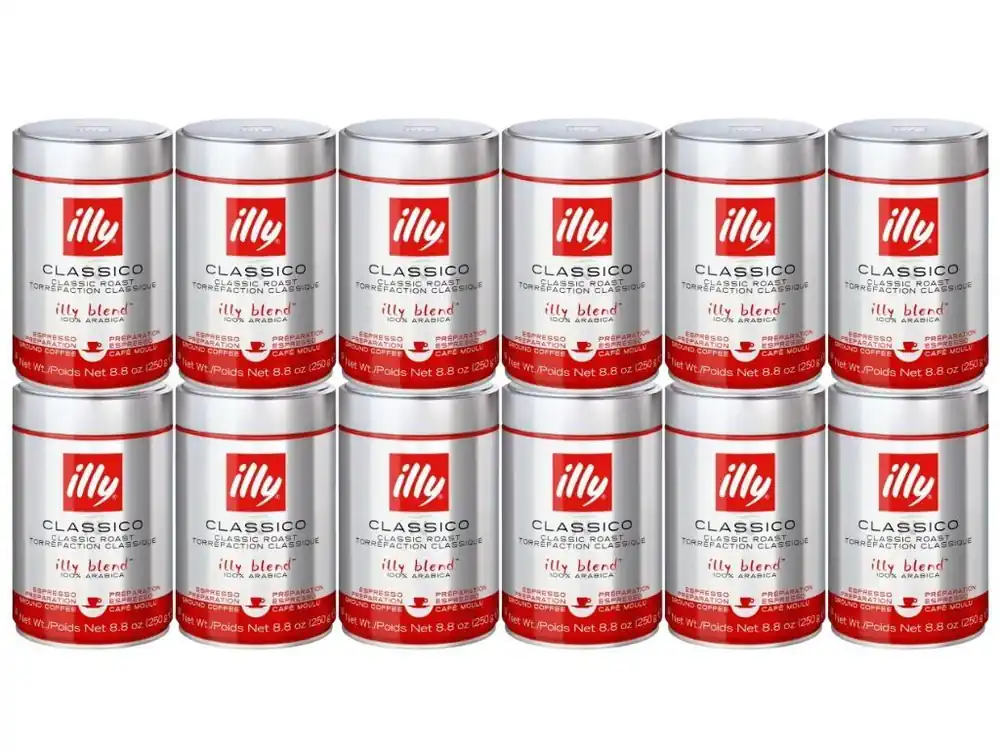 Illy Espresso ground coffee 250g 12 pcs