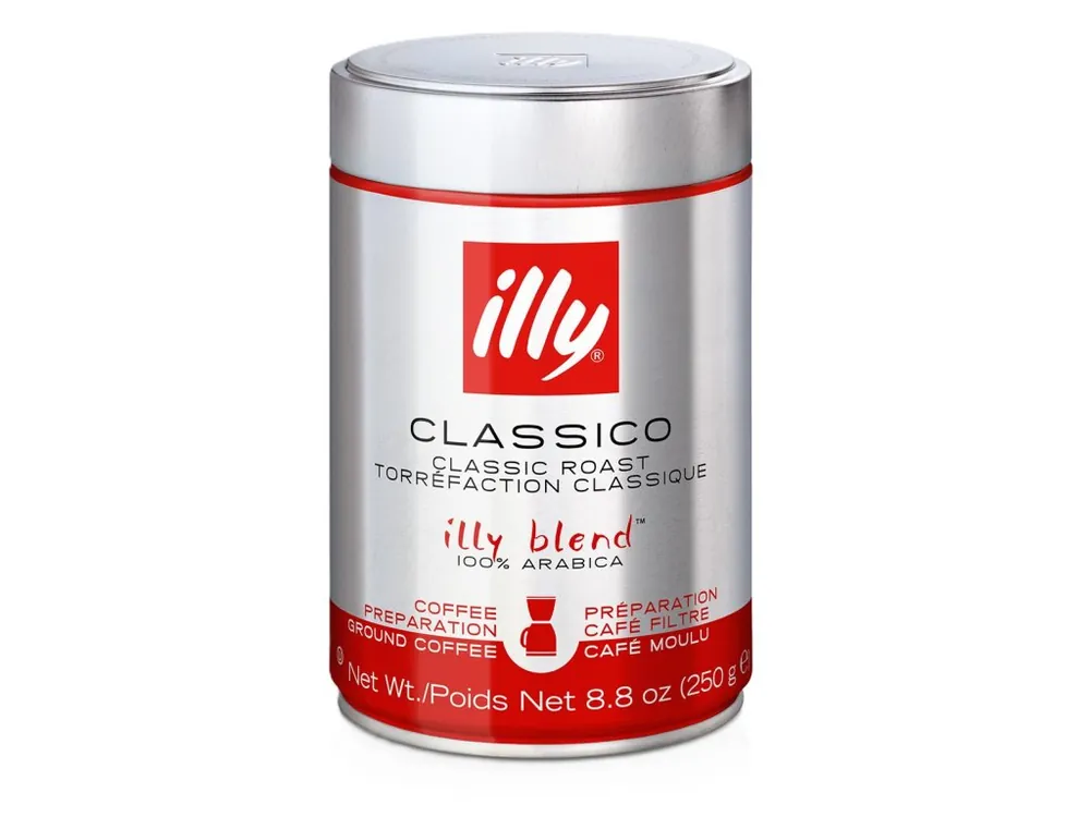 Illy Filter Classico 250g Arabica Ground coffee