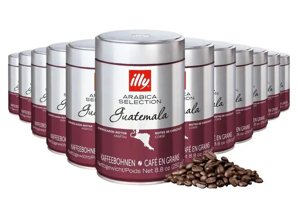Illy Guatemala coffee beans 250g 12 pcs
