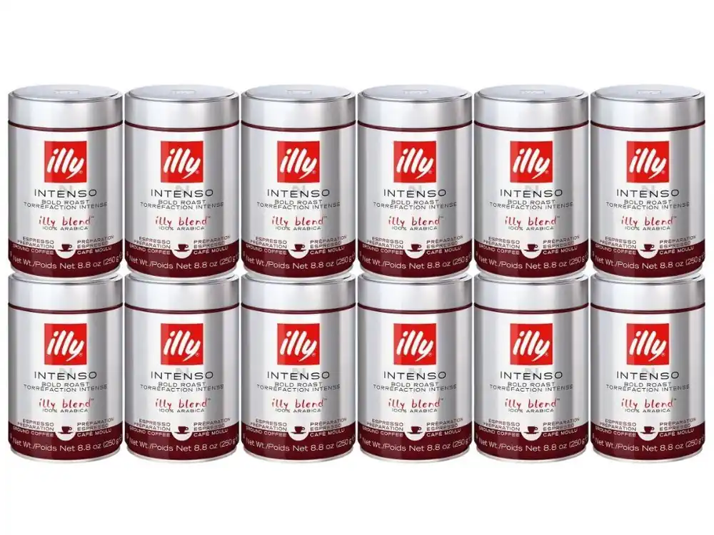 Illy Intenso ground coffee 250g 12 pcs