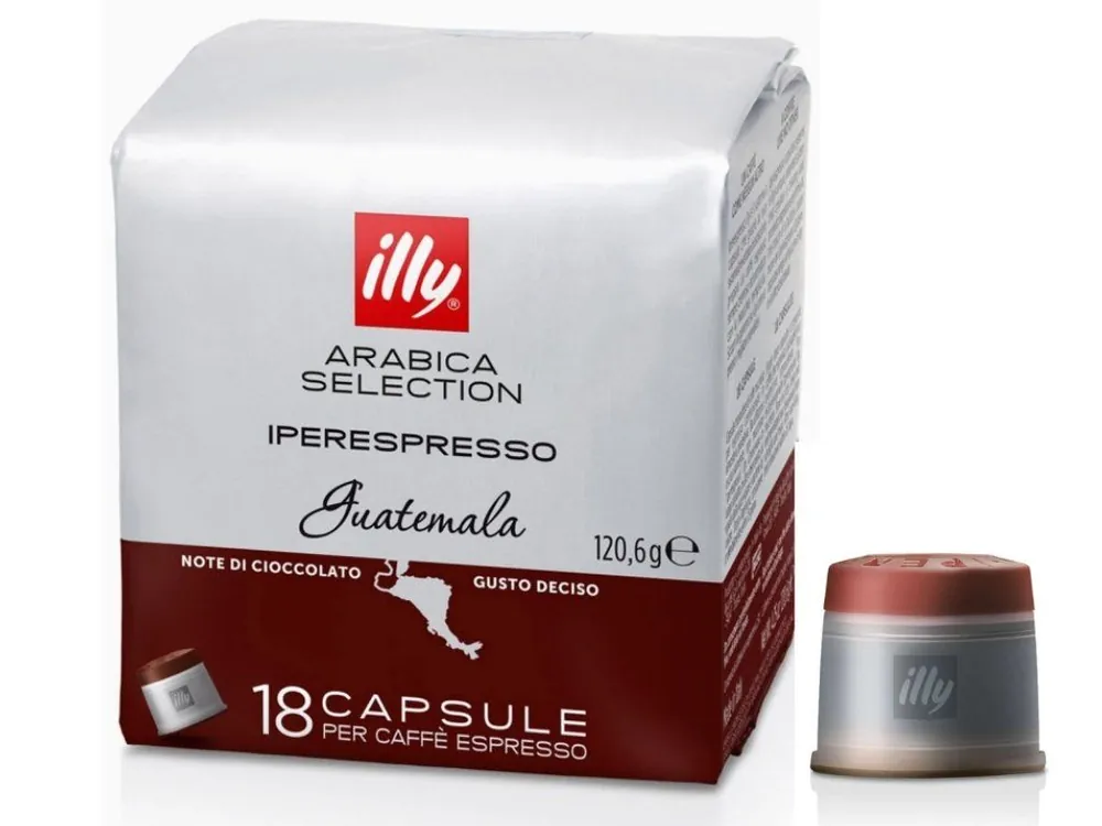 Illy IperEspresso Monoarabica Guatemala coffee capsules 18 pieces