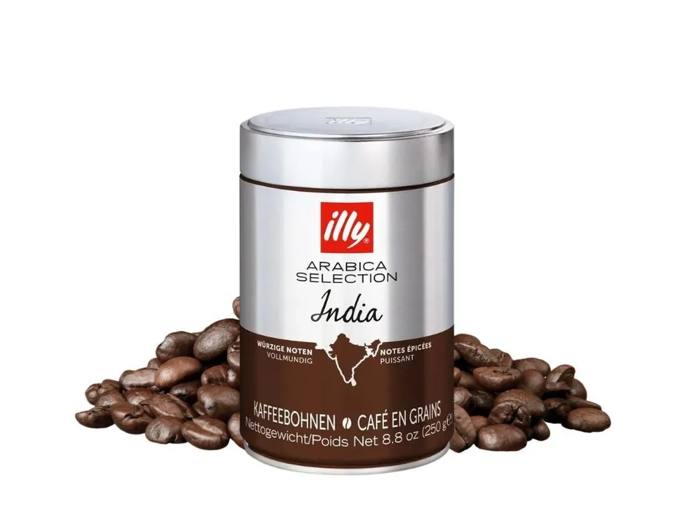 Illy Monoarabica INDIA Coffee beans 250g