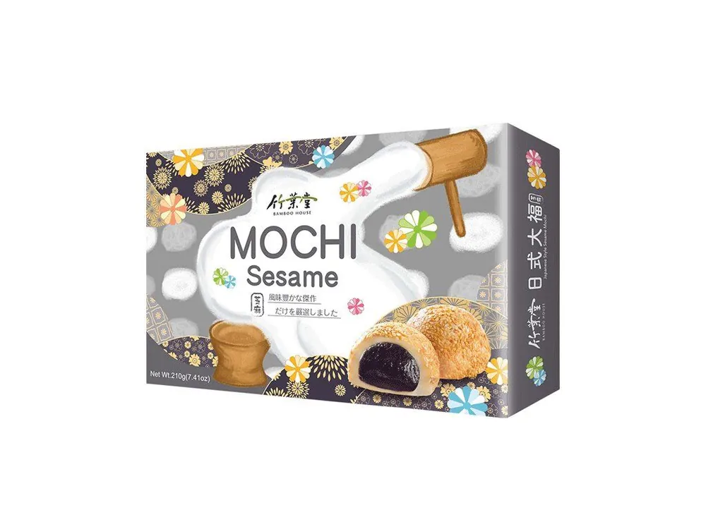 Japanese cookies Mochi Bamboo House Sesame 210g