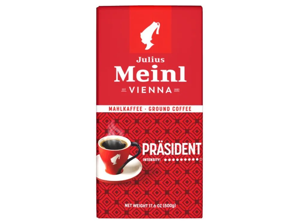 Julius Meinl Präsident Classic Collection Ground Coffee 500 g