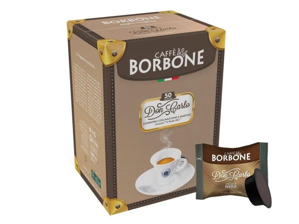 Capsules Caffé Borbone Nera to Lavazza A Modo Mio® 50 pcs