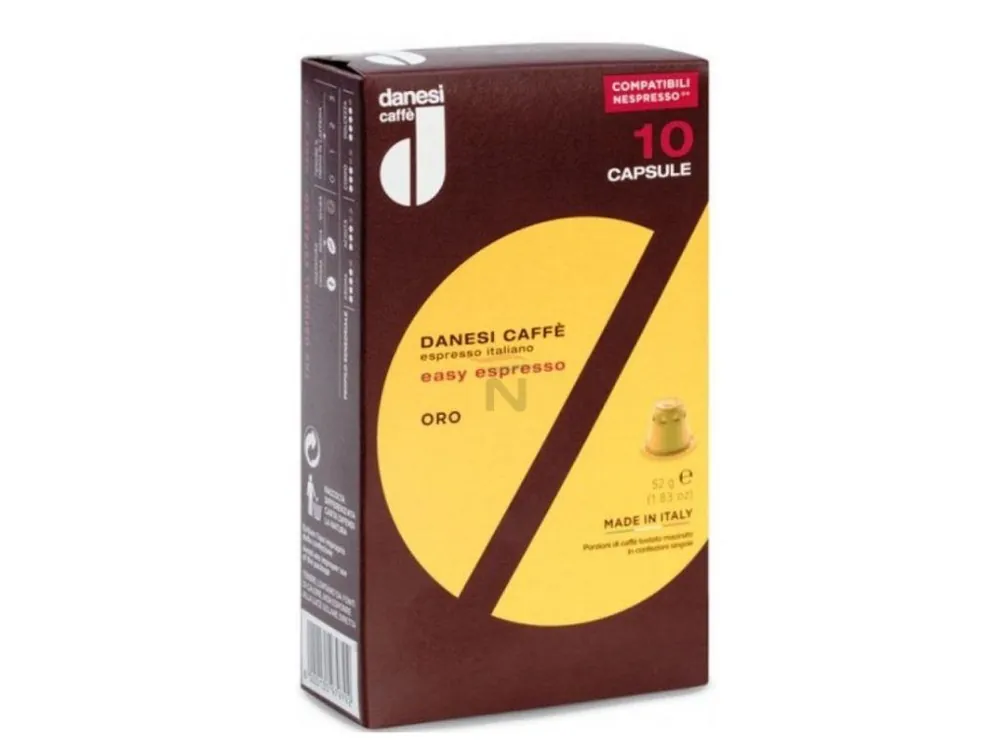 Capsules Danesi Easy Espresso Oro for Nespresso® 10 pieces