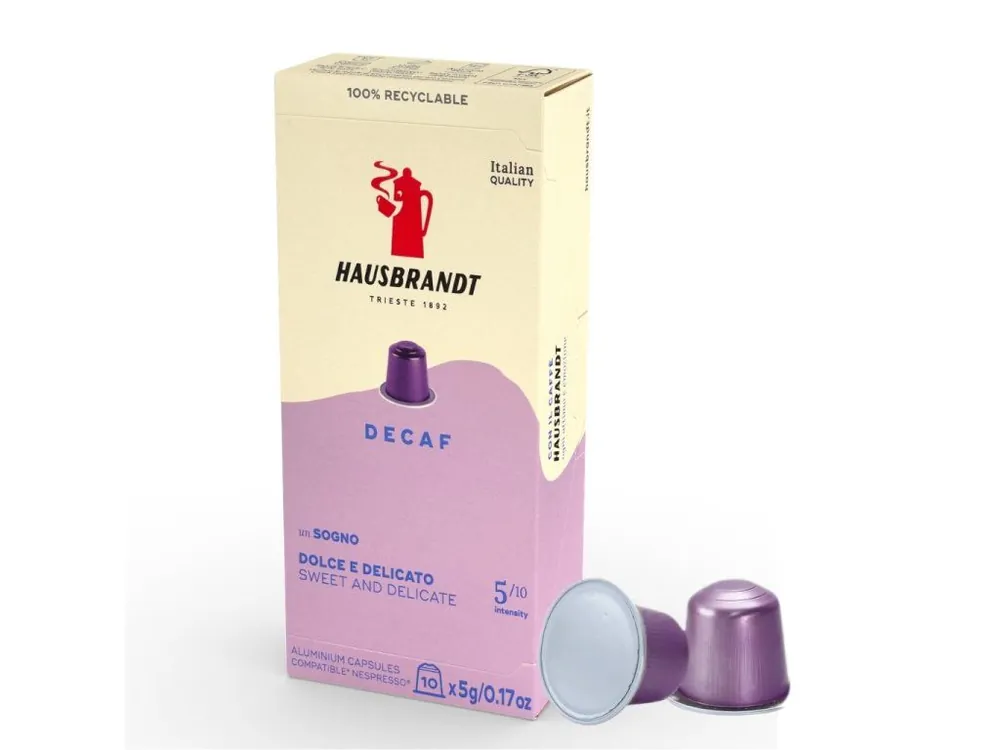 Hausbrandt Decaffeinated capsules for Nespresso 10 pcs