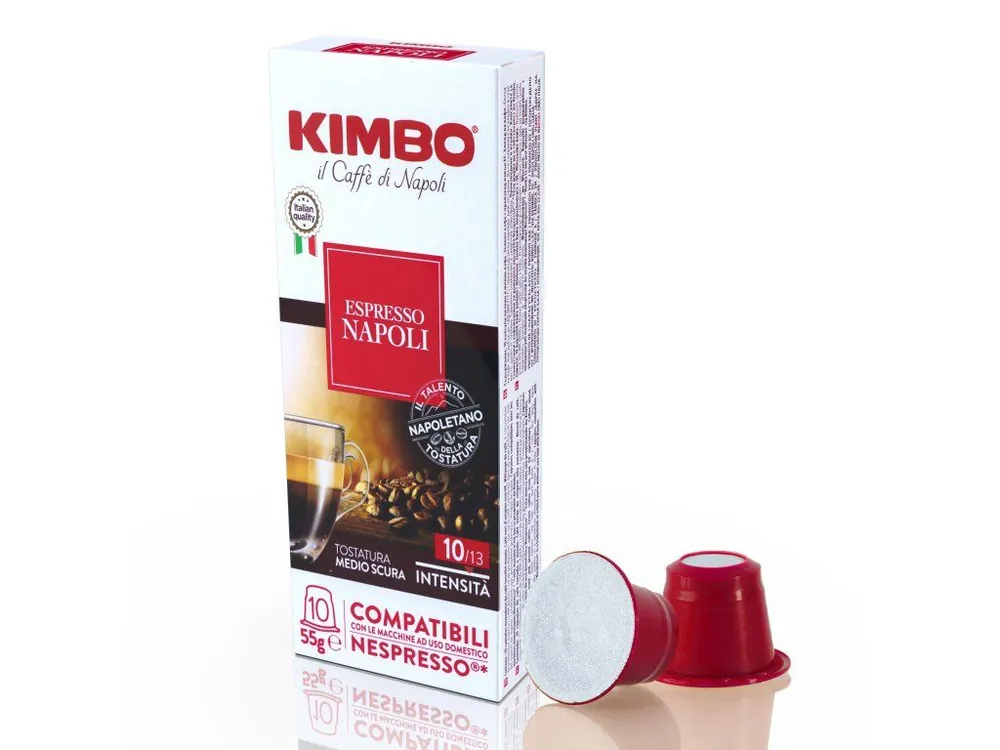 Kimbo NAPOLI capsules for Nespresso 10 pcs