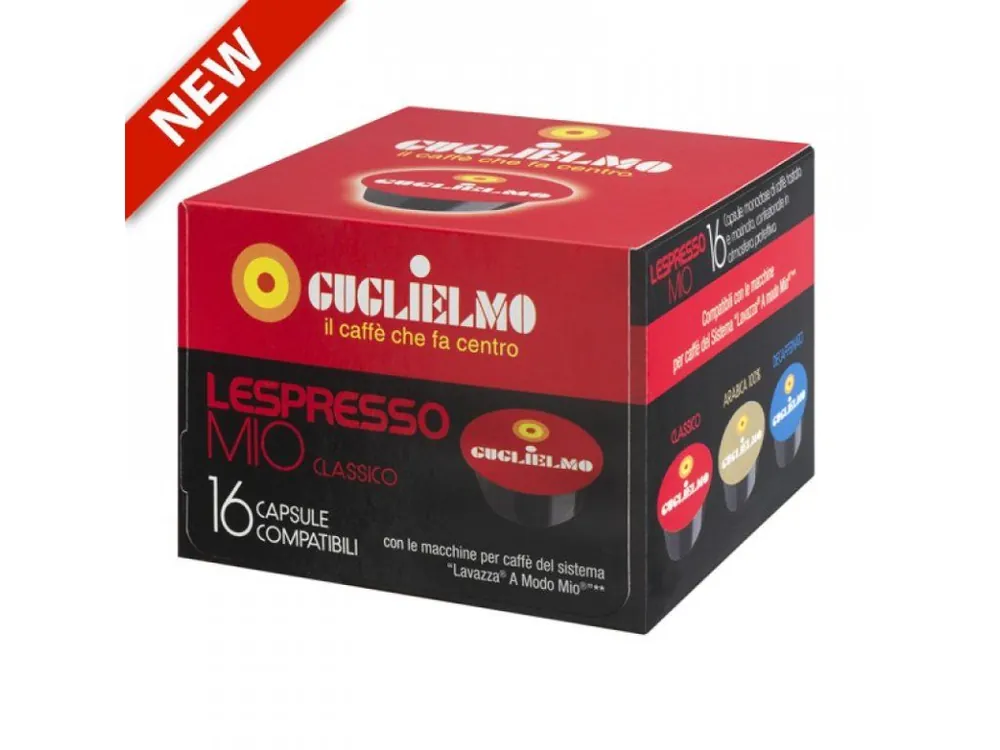 Capsules Lespresso Mio Classico Guglielmo 16 pcs