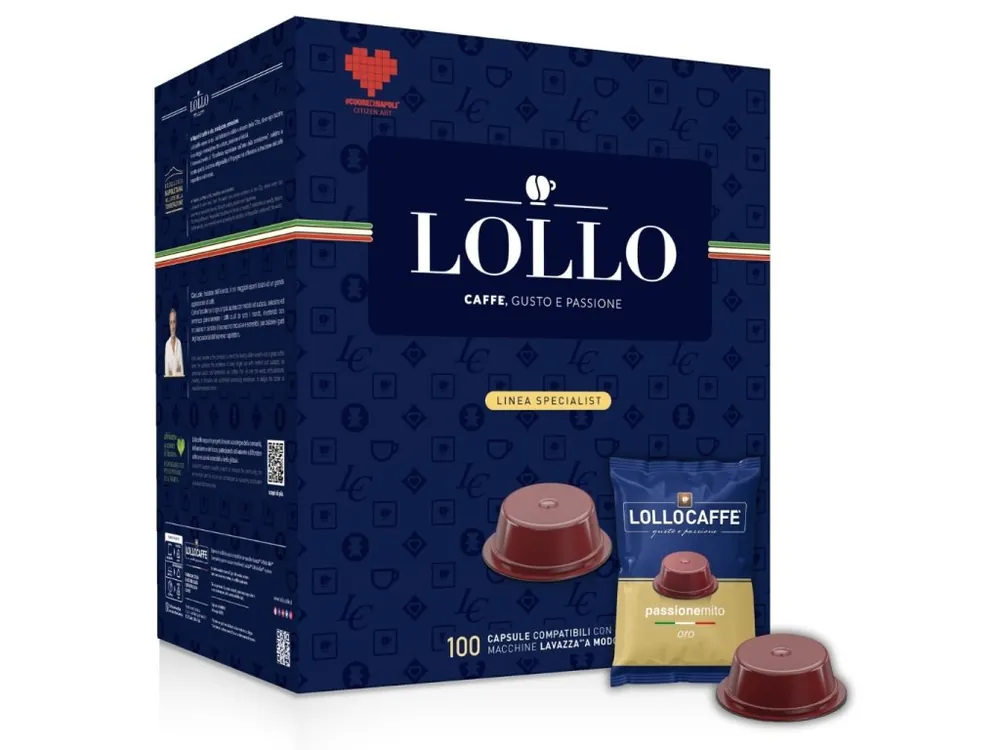 Capsules Lollo Caffe do Lavazza A Modo Mio® Oro 100 pcs