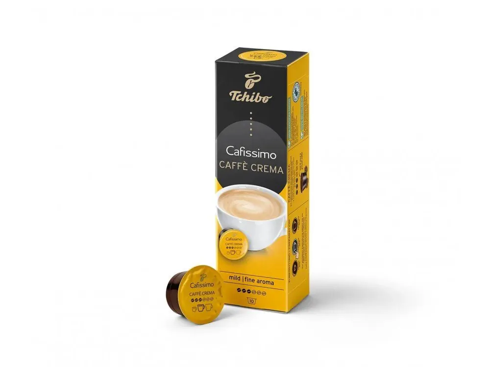Capsules Tchibo Cafissimo Coffee Crema fine aroma 10 pieces