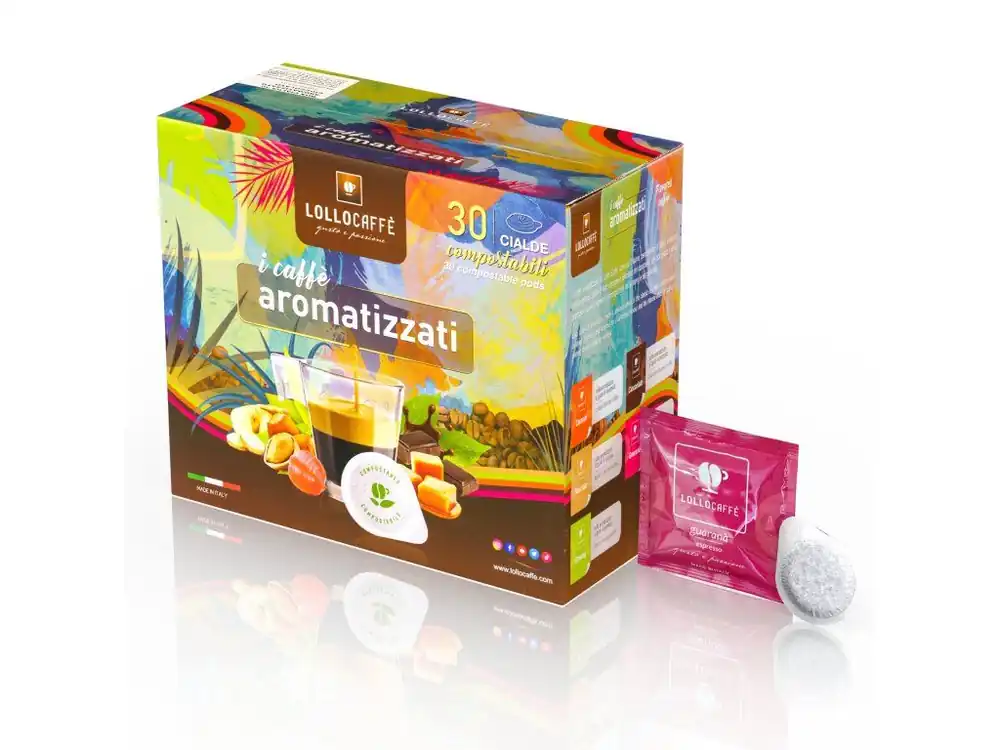 Coffee ESE pods Lollo Caffé Guarana Espresso 30 pcs