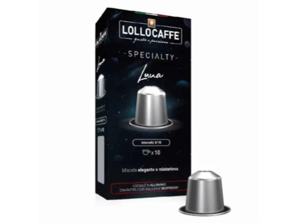 Coffee aluminum capsules Lollo caffé Luna Espresso for NESPRESSO® 10 pcs