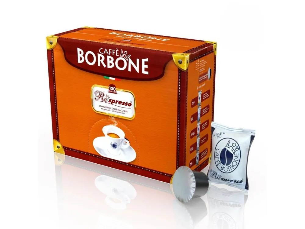 Coffee capsules Caffe Borbone Miscela Blu for Nespresso 100 pcs